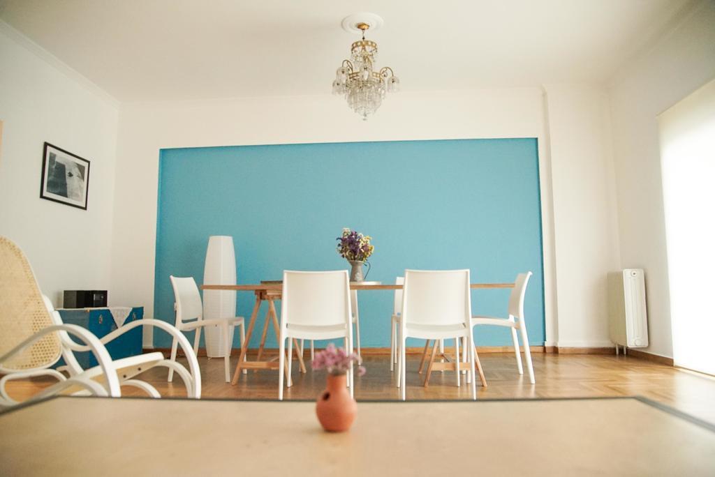 Athenian Blue - Family Apt 5' Minutes From Acropolis Museum Esterno foto