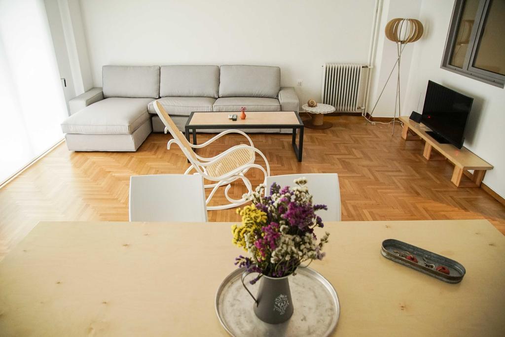 Athenian Blue - Family Apt 5' Minutes From Acropolis Museum Esterno foto